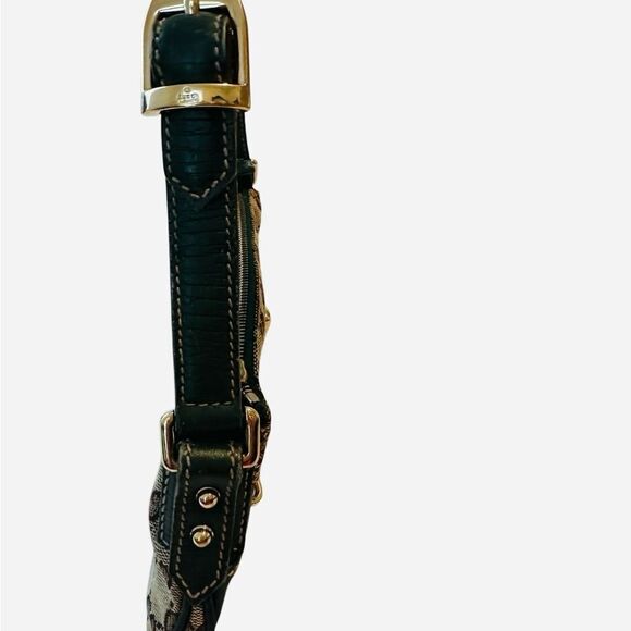 Gucci Green and Gold Women's Hasler Bag - Picture 7 of 16